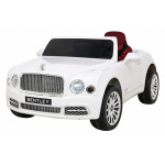 Elektrické autíčko - Bentley Mulsanne  - biele 